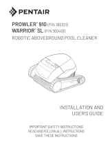 Pentair PROWLER 910 User guide