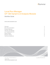 illuminaLocal Run Manager CF 139-Variant 2.0 Analysis Module Software