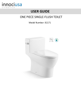 innoci-usa 81171 One Piece Single-Flush Toilet User guide