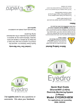 Eyedro EYEDRO5-BEW Electricity Monitoring System User guide