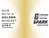 GOLDEN CYCLES Sprks Print 500W Electric Bike User guide
