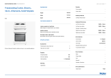 Haier HOR54B5MCW1 Electric Freestanding Cooker User guide