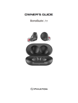 Phiaton BonoBuds Lite Wireless Earbuds User guide