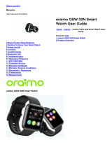 oraimo OSW-32N Smart Watch User guide