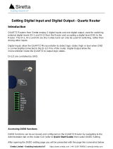 SIRETTA Setting Digital Input and Digital Output User guide