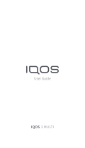 iQOS 3 Multi Kit Stellar Blue User guide