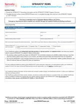 Spravato Outpatient Healthcare Setting Enrollment Form User guide