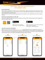 aolithium Battery Smart Bluetooth User guide