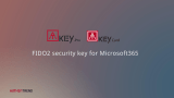 AuthenTrend ATKey Pro FIDO2 Security Key for Microsoft 365 User guide