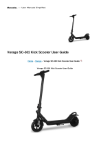 Vorago SC-302 Kick Scooter User guide