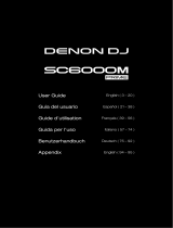 Denon DJ SC6000M User guide