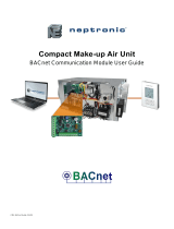 Neptronic Compact Make-up Air Unit User guide