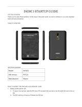 Mason D450C1 Handheld Smart Phone User guide