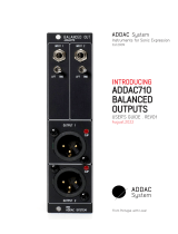 ADDAC System ADDAC710 User guide