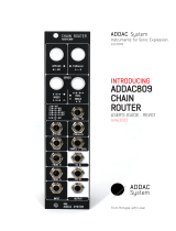 ADDAC System ADDAC809 User guide