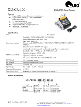 QUIO QU-CR-100 User guide