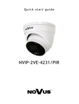 Novus NVIP-2VE-4231 PIR User guide