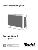 Teufel One S User guide