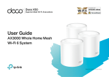 TP-LINK tp-link Deco X50 AX3000 Whole Home Mesh WiFi 6 System User guide