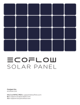 EcoFlow 110W Portable Solar Panel User guide