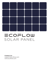 EcoFlow 110W Solar Panel User guide