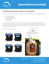 Critical Environment Technologies Internal Silicone Heater User guide