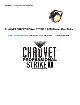 Chauvet Professional STRIKE 1 LED Blinder User guide