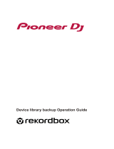 Pioneer DJ rekordbox User guide