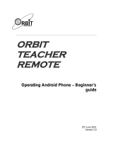 Orbit Research Teacher Remote Android Phone User guide