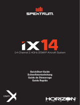 Spektrum iX14 14-Channel 2.4GHz DSMX Aircraft System User guide