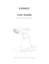 Inateck BCST-54 2D Barcode Scanner User guide