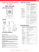 LAIA Cute 10X User guide