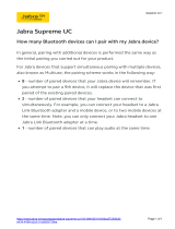Jabra Supreme UC User guide