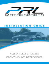 PRL MOTORSPORTS 2021+ Acura TLX 2.0T Intercooler Upgrade Kit User guide