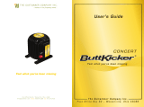 ButtKicker BK-CT User guide