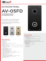 BAS-IP AV-05FD User guide