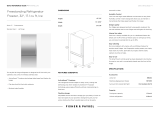 Fisher & Paykel RF170WDLJX5 User guide