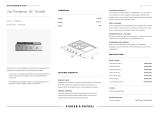 Fisher & Paykel CPV2-364GDN N User guide