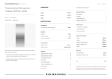 Fisher & Paykel RF402BRYX6 User guide