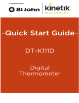 Kinetik Wellbeing DT-K111D User guide