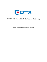 COTX X5 Smart IoT Outdoor Gateway User guide
