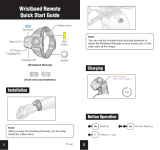 Sena WRISTBAND REMOTE User guide