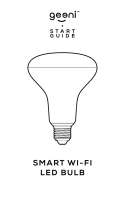 Geeni Geeni P BR30 LED Smart Light Bulb User manual