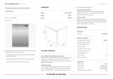 Fisher & Paykel DW60FC6X1 User guide