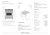 Fisher & Paykel OR30SCG4X1 User guide