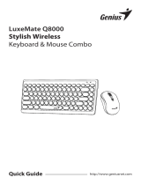 Genius LuxeMate Q8000 User guide