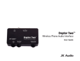 JK Audio Daptor Two Wireless Phone Audio Interface User guide