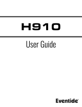 Eventide H910 User guide