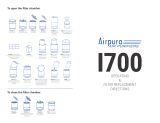 Airpura I700 User guide