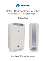 Eva-Dry EDV-4000 Rotary Desiccant Dehumidifier User guide